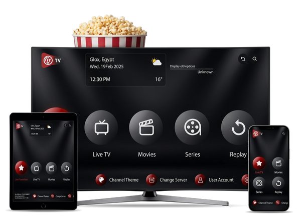 IBO Player App auf Smart-TV und Smartphone